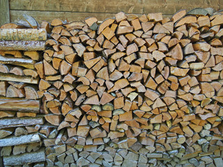 Holzstoß