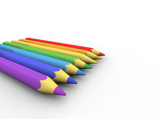colour pencils