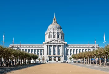 Fotobehang City Hall of San Francisco, California, USA © Alexander Demyanenko