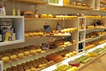 Cheese store in Europe