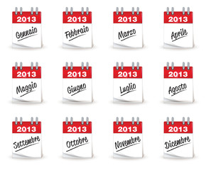 Italian Calendar 2013