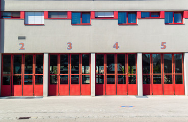 Feuerwehr Garage © Gina Sanders
