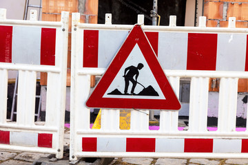 Auf der Baustelle