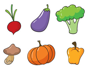 various vegetables