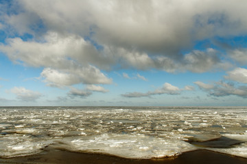 Winter sea.