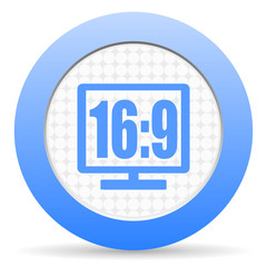 16 9 display icon