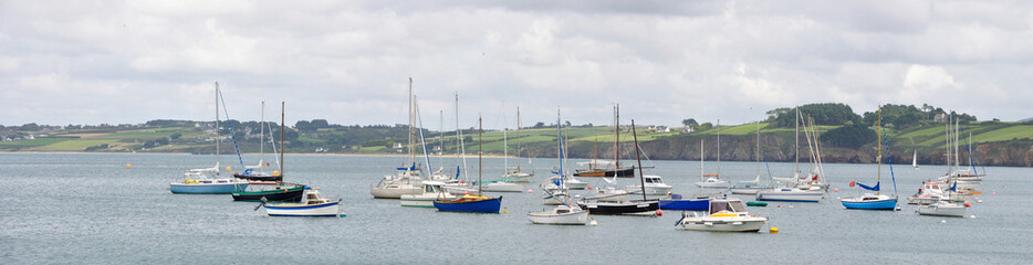 Naklejka premium port de douarnenez