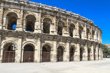 Roman Amphitheater in Nimes, France