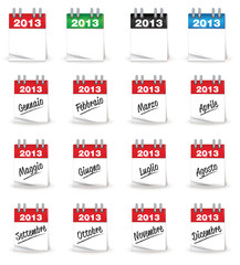 Italian Calendar 2013