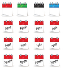 Italian Calendar 2013