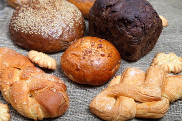 Various bread
