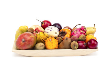 fruits in a tray