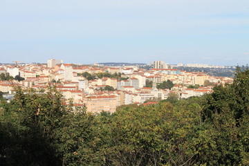 Fototapeta premium Colline de la Croix Rousse à Lyon