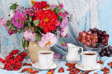 Gentle autumn still life