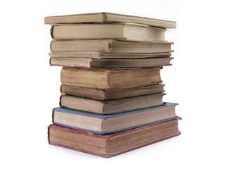 giant stack of books
