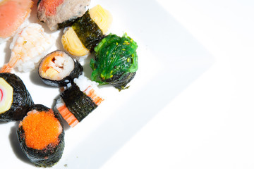 Japanese sushi.