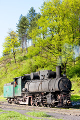 steam locomotive, delivery point in Oskova, Bosnia and Hercegovi