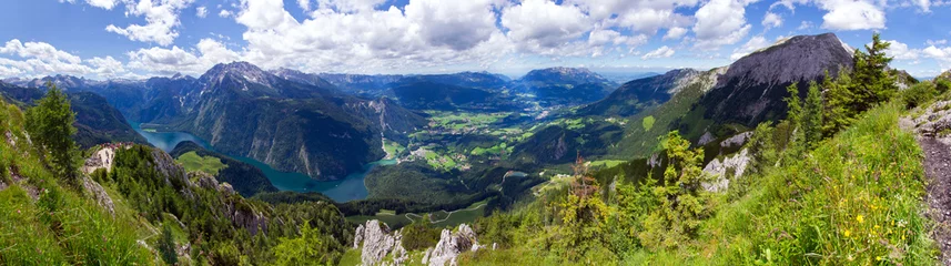 Fototapeten Alpenpanorama © FSEID