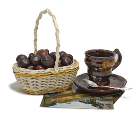 coffee and chestnuts