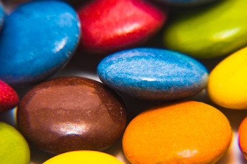 Obraz na płótnie Canvas multi-colored caramel