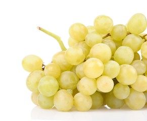 Fresh green grapes