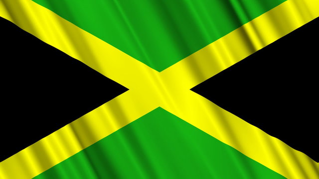 Jamaica Flag looping animation