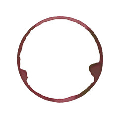 wine glass stain