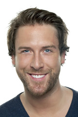 handsome smiling man