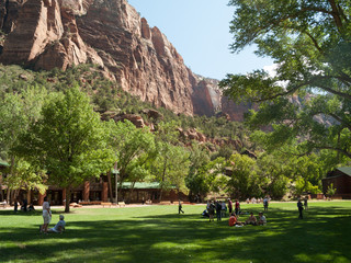 Zion visitor center - Parc national du Zion
