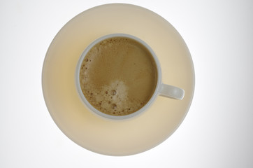 plate and coffe