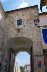 Roman gate. Amelia. Umbria. Italy.