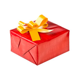 gift box with ribbon