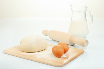 Different products to make bread