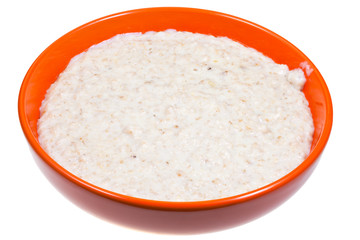 english oat porridge with milk