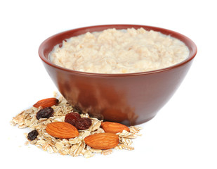 porridge with nuts