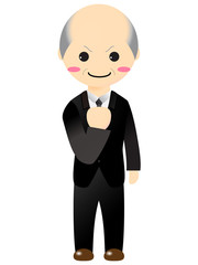 やる気のあるビジネスマン