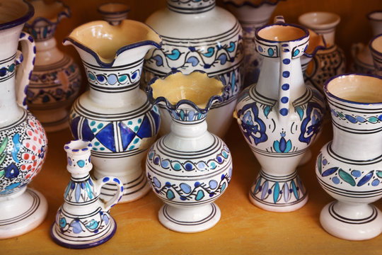 Pottery handicrafts