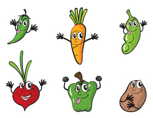 various vegetables