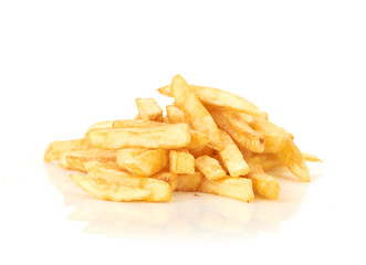 a pile of french fries