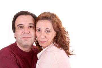 middle age in love couple