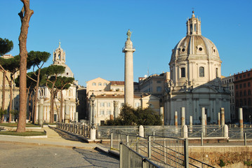 Fototapeta na wymiar Widok Rzymie - Włochy - 136