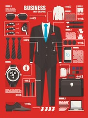 business info graphic background,clouting elements