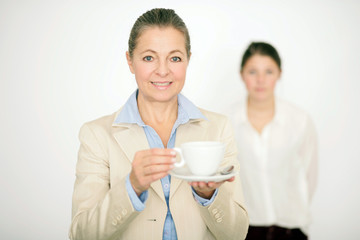 Arbeitskolleginnen im Büro