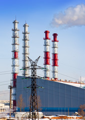new unit of combined heat and power plant