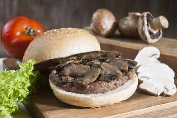 steak burger
