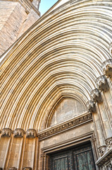 Obraz premium Catedral de Girona, Historia del Arte, estilo gótico