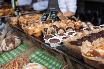 sweet organic pastry