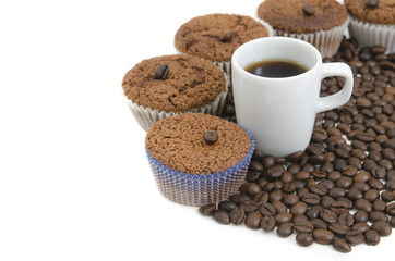 Coffee  and Coffee Muffins