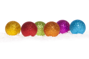 Bunte Christbaumkugeln - Colorful Christmas Baubles