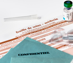 feuille de soins,consultation